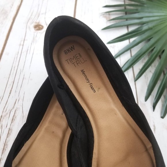 Time And Tru Pointed Ballet Flat Shoes - Picture 8 of 8